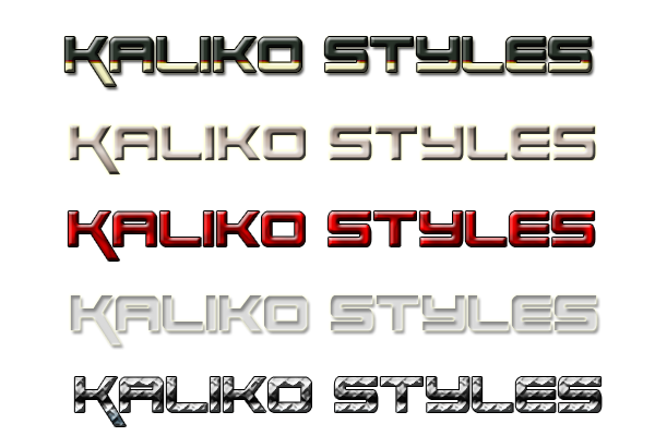 KALIKO
3 TICKETS
Styles 1-5
(5)
